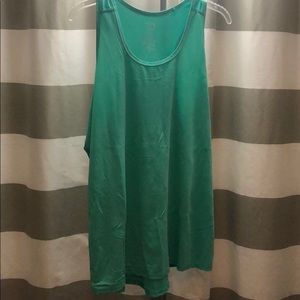 Mint Semi Fitted Workout Tank Top